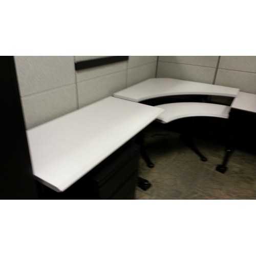 Herman Miller Height Adjustable Sit Stand Corner Desk Allsold.ca